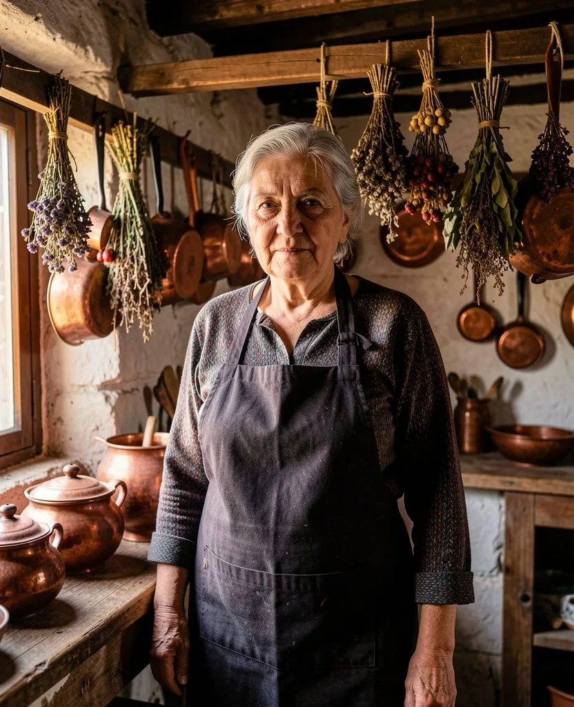 Emekli mutfak rehberi portresi